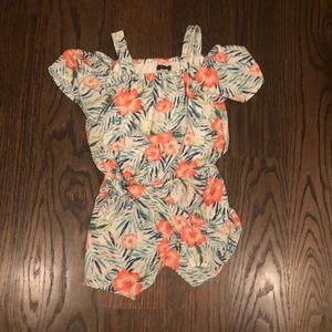 Samar’s Girls Cute Floral Romper